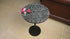 Accent Table with Paisley Design